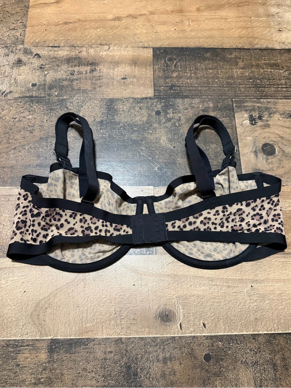 CUUP The Balconette Bra - Cheetah - Picture 3 of 5